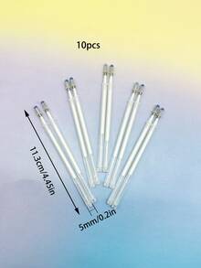 【8支/10支装】高温消失笔芯，缝纫标记工具，十字绣DIY勾线笔芯。高温熨烫即可去除颜色，有白色、红色、蓝色和黑色可选，广泛用于缝纫工艺、美术工具等。 - 高溫消失筆芯 - 查看 11