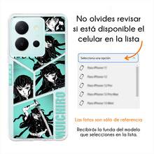 Funda Compatible con Vivó Pilar MuichIRÓ, Protector para Vivó Demón Slayer , Case para Vivó Pilar MuichIRÓ, Carcasa para Vivó Kimetsu no Yaiba Anticaídas a Prueba De Golpes TPU. - transparente - Ver 4