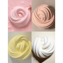 1pc Attractive Crystal Mud Fluffy Slime Elastic Slime Toy, Birthday, Christmas, Halloween Gift, Party Favor - Multicolor - View 10