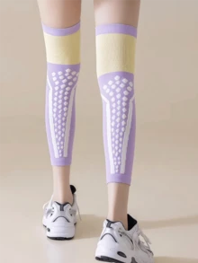 1/6双装防滑减震吸汗跑步、跳绳、健身护膝 - 彩色 - 查看 8