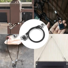 5/10pcs 11.81/23.62inch Safety Stainless Steel Tethers, Coated Security Tether Lanyard Kit Cable Wire Compatible With All Editions, Action Camera Series Devices And Other Applicable Equipment For Hero13 12 11 10 9 8 7 6 5 4 3 Osmo Action SJCAM Action Camera - View 6