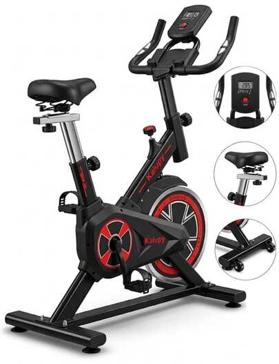 Bicicleta Ergométrica Spinning Academia Kalupy Musculação Cardio Casa 120kg Bike Profissional