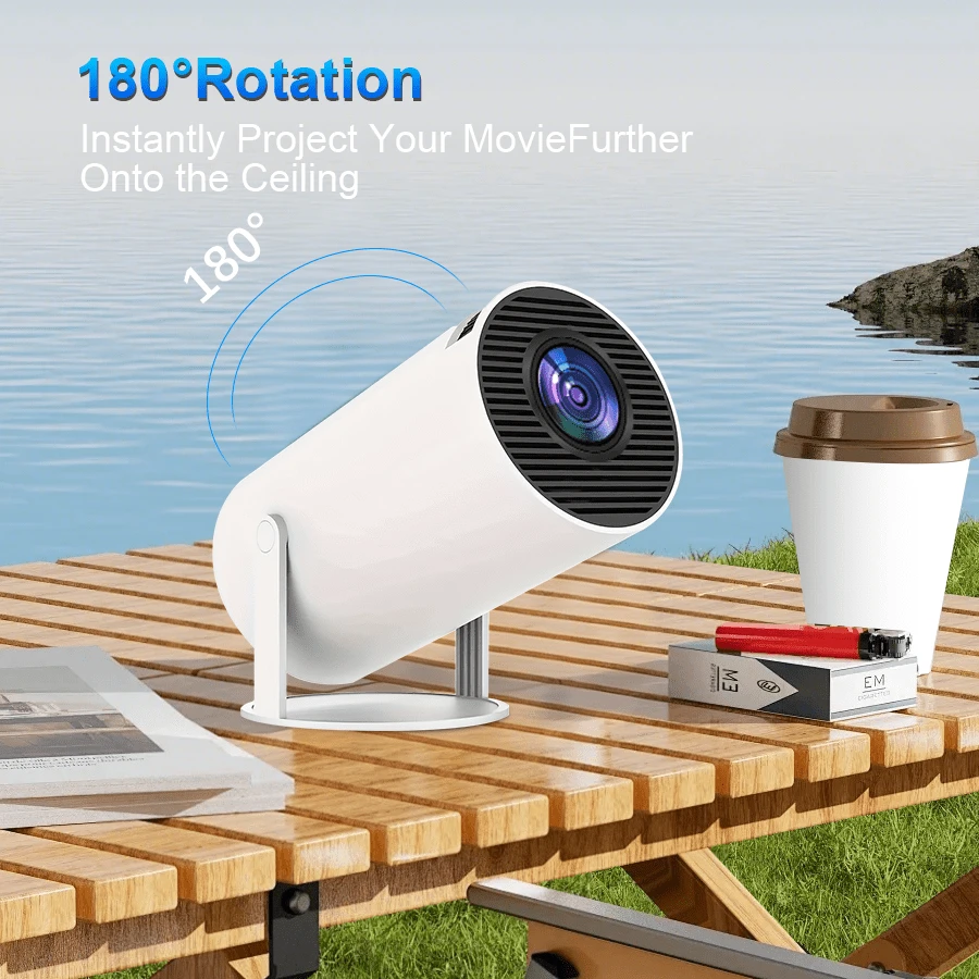 XBJ 2026年新型 5Gスマートぷろジェクター 1080P/4K超高精細、270°回転