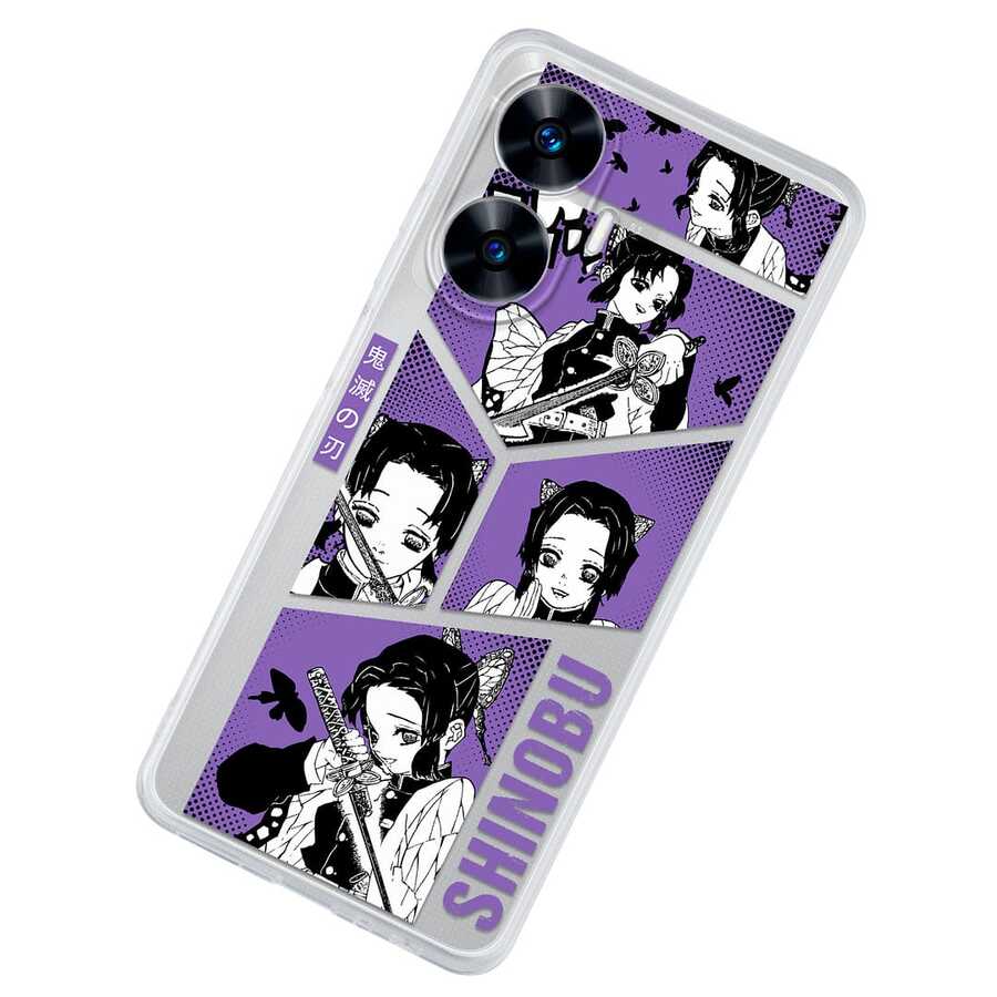 Funda Compatible con Réalmee Pilar Shinobu, Protector para Réalmee Demón Slayer , Case para Réalmee Pilar Shinobu, Carcasa para Réalmee Kimetsu no Yaiba Anticaídas a Prueba De Golpes TPU. - transparente - Ver 1