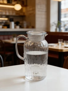 Jarra de té helado de 2L, apta para jugo, sangría, limonada, leche, café, bebidas frías o calientes - Multicolor - Ver 4