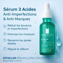 La Roche-Posay Effaclar Ultra Concentrated Serum 30ml – Anti-Imperfection, Anti-Marks, Enlarged Pores - Salicylic Acid - View 4