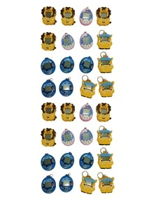 24 mascotas virtuales tipo Tamagotchicon diversos diseños y colores - SURTIDO - Ver 1