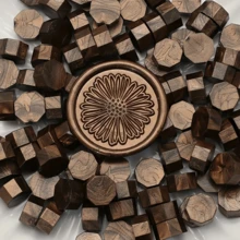 300pcs/Bag Octagon Sealing Wax Beads For Wax Seal Stamp, Handmake Embellishment Of Card Envelope, Fire Lacquer Sealing Wax, For DIY Craft, Gift Wrapping, Envelope Sealing, Party Invitation, Christmas, Scrapbooking - 300 Octagonal Wax Pellets - View 27