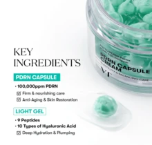 VT PDRN Capsule Cream 100 50ml | Korean Glow Moisturizer With Peptide Complex And Plumping Gel Capsules, Firming Radiance Boosting K-Beauty Skincare - 50ml - 查看 3