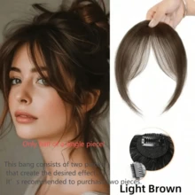 1 chiếc kẹp tóc mái thời trang và quyến rũ dành cho nữ, phụ kiện tóc, tạo kiểu tóc mái bồng bềnh đa năng, phù hợp cho đi biển, tiệc tùng, đám cưới, đi học, ngày Valentine, phụ kiện làm đẹp tại nhà, băng đô cài tóc. - Miếng dán tóc mái nhiều màu - Xem 4