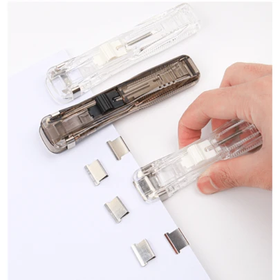 1个长尾夹 + 10个替换夹，办公文件整理长尾夹，学生试卷装订夹