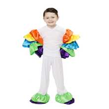 LA CASA ENCANTADA Disfraz de Rumbero Bailarín Brasileño Multicolor Infantil Niño - Blanco - Ver 7