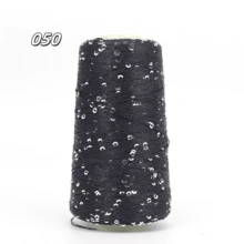 50g Sequin Yarn Shiny Sequin Thread For Hand-Knitting, Handcraft DIY Clothing, Bags, Hats And More - Multicolor - View 20