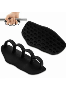 1 Coppia di Impugnature Antiscivolo per Esercizi, Guanti da Allenamento Ergonomici, Grip per Sollevamento Pesi, Unisex, Tamponi in Silicone per Presa Fitness, Protezione Palmo Morbida, Adatti per Vari Allenamenti di Fitness, Sollevamento Pesi, Palestra, Accessori Sportivi - Multicolore - Visualizzare 10