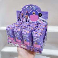 1/3/12 Pcs K-Pop Anime Figure Blind Box, Cute Couch & Desk Ornaments, Kawaii Collectible Toys, New Year Back To School Valentine's Easter Gifts For Teens & Adults - Multicolor - View 4