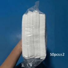 10 piezas/50 piezas/Paquete Fundas desechables de escoba no tejidas, Cubiertas de limpieza de cabello en el piso, Herramienta de limpieza de polvo (Escoba no incluida) - Blanco - Ver 10