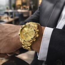 Quartz Watches - 金色 - 查看 1