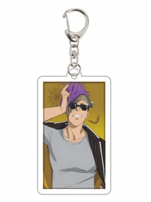 BANANA FISH Anime akryl nyckelring serie söt tecknad nyckelring väska, resväska tillbehör telefon hänge bil prydnad. - Multifärgad - Visa 5