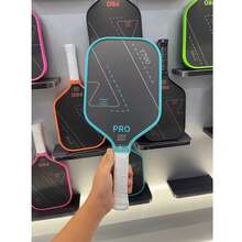 Raquete de Pickleball Toray 16MM Durável de Fibra de Carbono T700 com Núcleo de Favo de Mel, Designs Personalizados, Raquete de Pickleball Popular - Cor Aleatória - Visão 19