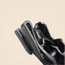 1pc Black Outdoor Hunting Accessory H&K USP Double Safety Plastic Protective Holster, Tactical Anti-Grab Waist Holster CQC Quick Draw Holster - 黑色 - 查看 8
