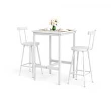 Dining Table & Chair Sets - White - View 12