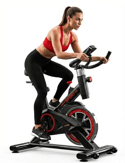 Bicicleta Ergométrica Spinning Academia Kalupy Musculação Cardio Casa 120kg Bike Profissional Fitness