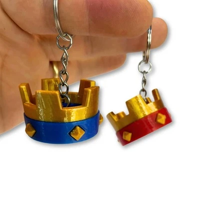 Chaveiro Coroas Clash Royale - inspirado no jogo royale