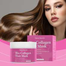 100克活性胶原蛋白发膜，含玛卡提取物，有助于头皮护理 - 粉紅色 - 查看 1