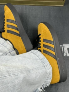 adidas Grand Court Base 00s 舒適百搭 耐磨 低筒 板鞋 男女同款 棕黑色 - 棕黑色 - 查看 10