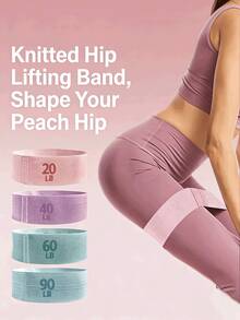 Dây kháng lực Pilates 20-40-60-90, Dây kháng lực Yoga, Dây kháng lực tập mông, Dây định hình mông Pilates, Vòng nâng mông, Dây thun, Dụng cụ tập luyện giãn cơ. - Nhiều màu - Xem 3