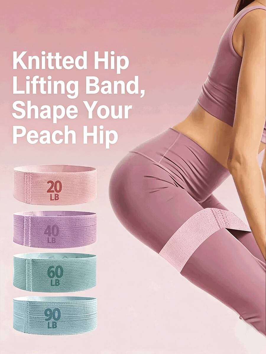 Dây kháng lực Pilates 20-40-60-90, Dây kháng lực Yoga, Dây kháng lực tập mông, Dây định hình mông Pilates, Vòng nâng mông, Dây thun, Dụng cụ tập luyện giãn cơ. - Nhiều màu - Xem 1