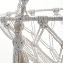 A Large, Hand-Woven Rope Bed Designed Specifically For Cats, Serving As A Pet Swing And Indoor Nest. It Provides A Comfortable Resting Area For Two Cats. It Is Highly Durable And Can Support Significant Weight. - 11.81 Inches In Diameter - View 8