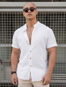 Men Shirts - White - View 1