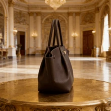 Women's Shopping Bag, Women's Handbag, Women's Backpack, Women's Large Bag, Wing Bag Handbag, Women's Handbag, New York Bag, Handbag, Large-Capacity Tote Bag For Women CF - 咖啡色皮面 - 查看 3