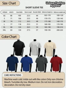 "Bear"Tee,100% Cotton Printed T-Shirt,Stylish Design, Men's Graphic T-Shirt, Minimalist Design, Vintage Casual Style, Hip-Hop Style. Suitable For Outdoor Leisure Activities, Family Gatherings, And Dinners With Friends. - 黑色2 - 查看 5