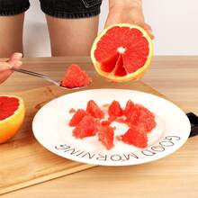 1/3pcs Stainless Steel Puree Spoon Grapefruit Spoon Fruit Puree Spoon Serrated Fruit Spoon Complementary Apple Dredging Spoon - View 2