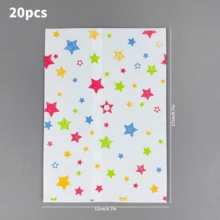 200个4.7x6.7英寸礼品包装袋，包括节日礼品包装纸袋、高端彩色星形包装纸袋、小礼品纸袋、小星形图案纸袋、派对礼品包装袋和创意DIY装饰礼品纸袋，适用于情人节、婚礼、生日、情侣礼品袋和礼品包装纸袋。 - 禮品袋 - 查看 13