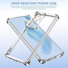 2025新款透明防摔手机壳，适用于小米、传音、摩托罗拉等型号 - 無色 - 查看 5