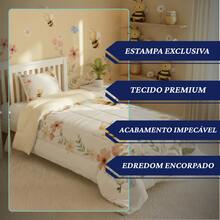 Children's Comforter 400 Thread Count (EXCLUSIVE) Thick, Soft And Warm 1 Piece For Girls And Boys Comfort And Quality - 小蜜蜂 - 查看 3