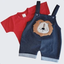 CONFECÇÕES ROMILA Set Of 3 Baby Boy Short-Sleeved Overalls For Summer - Baby Clothes - 彩色 - 查看 7