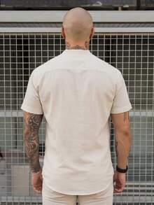Men Shirts - Màu be - Xem 3