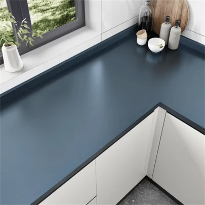 1 Cuộn Giấy Dán Tường Mờ, Chống Thấm Nước, Chống Dầu, Giấy Dán Tường Tự Dính Bằng Vinyl, Trang Trí Nhà Bếp, Trang Trí Tủ, Giấy Dán Tường Chống Ẩm, Trang Trí Nhà Cửa