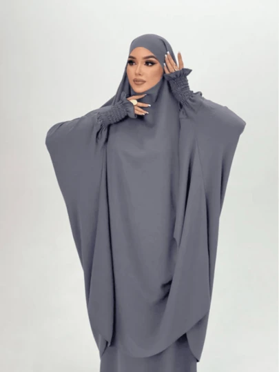 1pc Plain Simple Headscarf Hijab, Skin-Friendly Breathable For Daily Wear