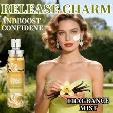 [Element Girl 香氛 | 香草牛奶身体喷雾] 20ml 无酒精女士香水，甜美清新，持久留香，优雅柔和的香气，营造自然淡雅的芬芳，适合约会、外出、通勤、生日及情人节礼物 - 香草奶油口味 - 查看 4