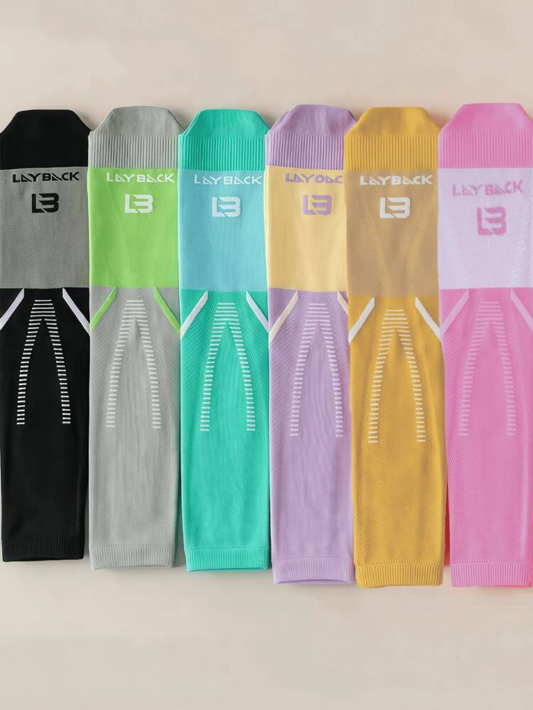 1/6双装防滑减震吸汗跑步、跳绳、健身护膝 - 彩色 - 查看 6