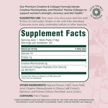 Vital Source Nutrition - Flexi - Creatine & Collagen Stick Packs - 5g Creatine Monohydrate + 1g MoriKol Collagen -Supports Strength, Recovery & Skin Health -20 Servings - mặc định - Xem 4