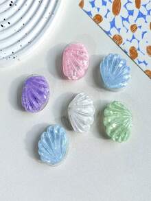 5个3D立体亮片手机支架，韩版ins风简约清新可伸缩支架 - 彩色 - 查看 7