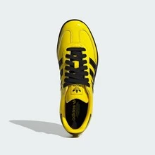 Adidas Wmns Samba OG 'Maroon Cream White Gold'IH3979 Christmas Gift | Retro Heritage Style, Timeless Silhouette - 黃色 - 查看 5