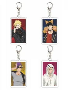 BANANA FISH Anime akryl nyckelring serie söt tecknad nyckelring väska, resväska tillbehör telefon hänge bil prydnad. - Multifärgad - Visa 2
