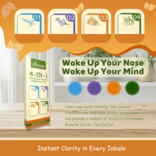 4-In-1 Herbal Diffuser | Milk Thistle + Dandelion + Lavender.Herbal Blend,Natural Extracts For Throat, Sinus & Oral Comfort,Smoke-Free & Cordless,Clean Operation, No Power Needed.Portable Design.For Instant Freshness Anywhere.Use Anywhere.Travel, Home, And Office Ambiance. - A - 查看 5